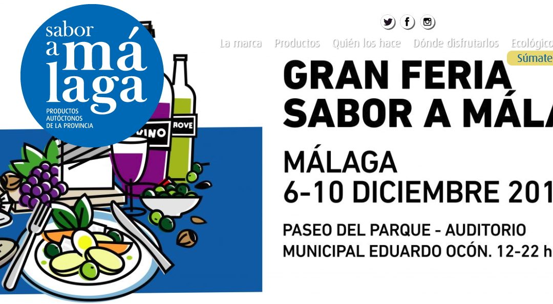 Vente de vacaciones y disfruta de la Feria Gastronómica Sabor a Malaga